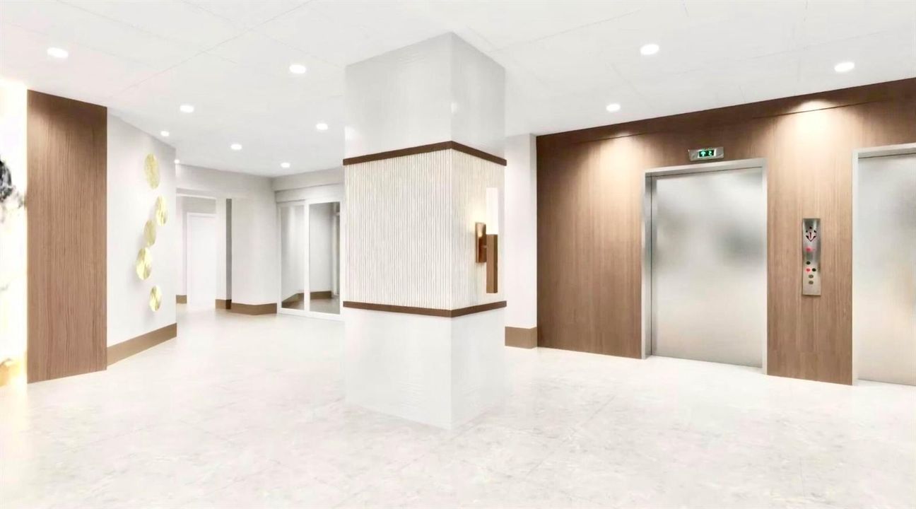 SOON TO BE COMPLETED LOBBY