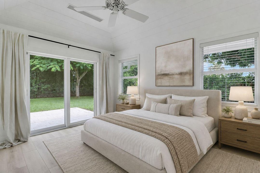 Staged Primary Bedroom