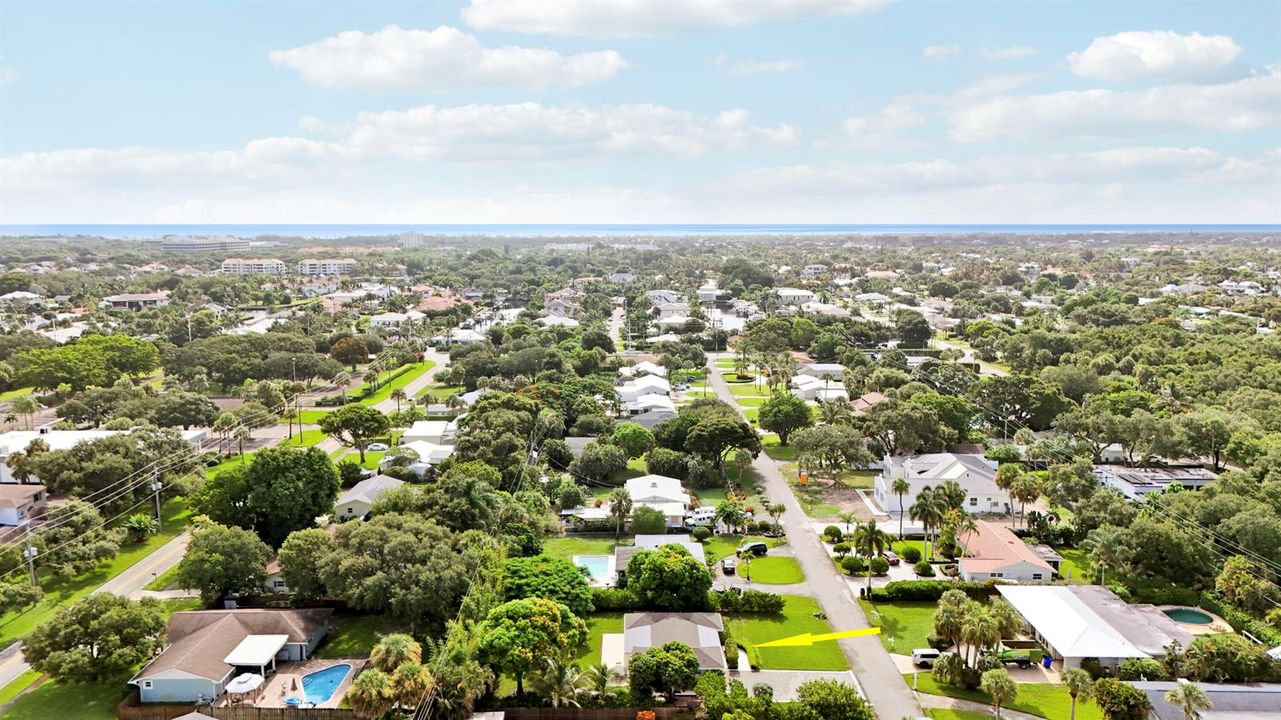 Aerial location