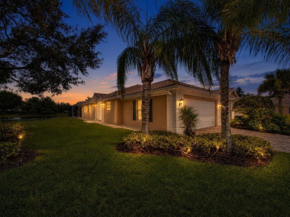 Front Exterior Night Shot