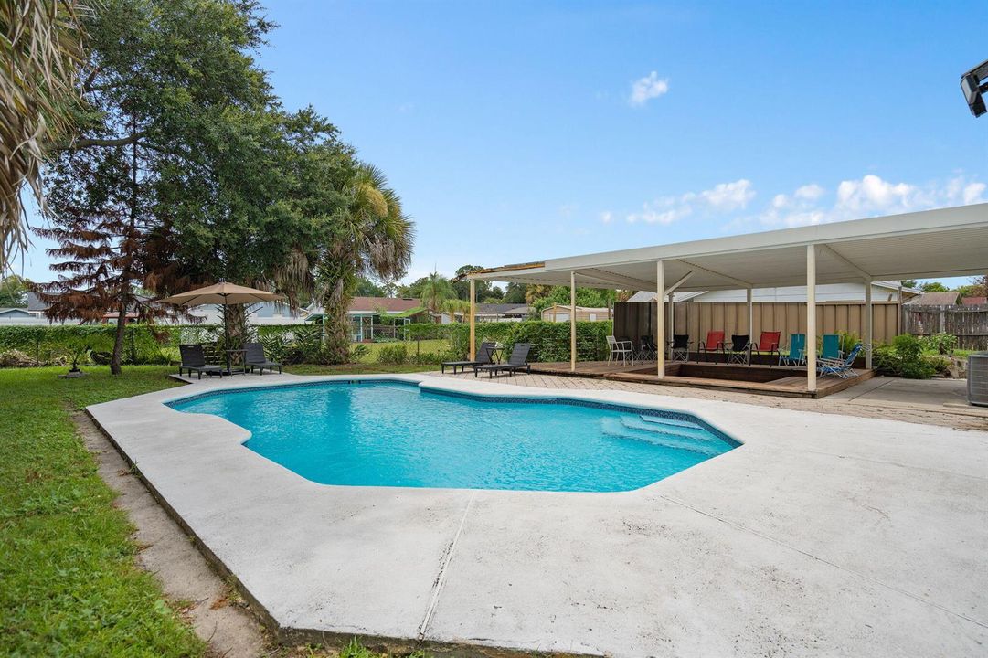 pool area