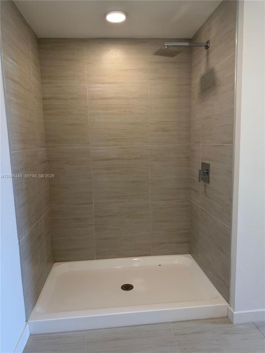 Second bathroom shower