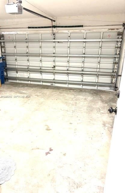 2-car garage interior