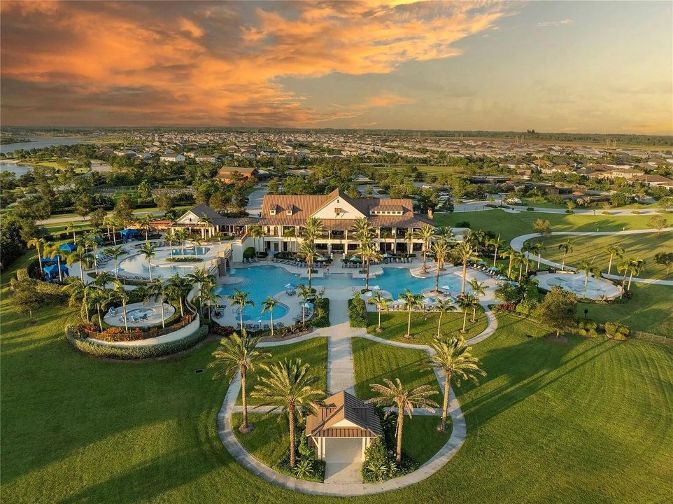 Sunset Aerial