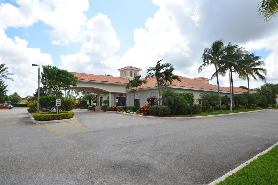 Clubhouse Entrance