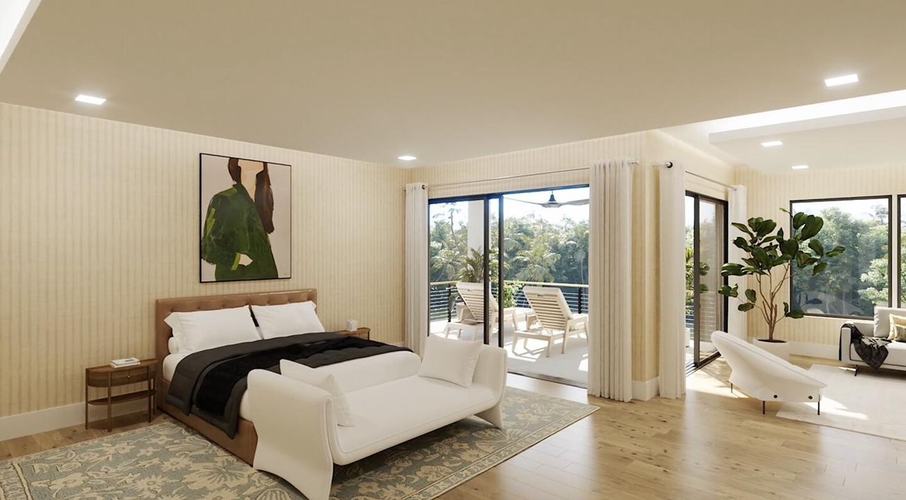 Primary Suite & Sitting Room