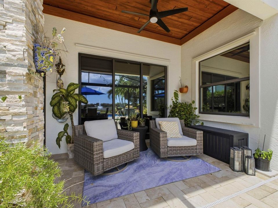 Rear Covered Patio