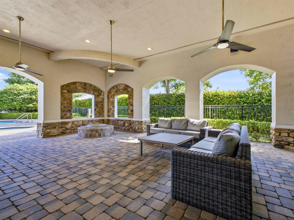 Clubhouse Terrace Firepit