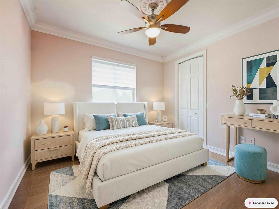Bedroom 3 Staged