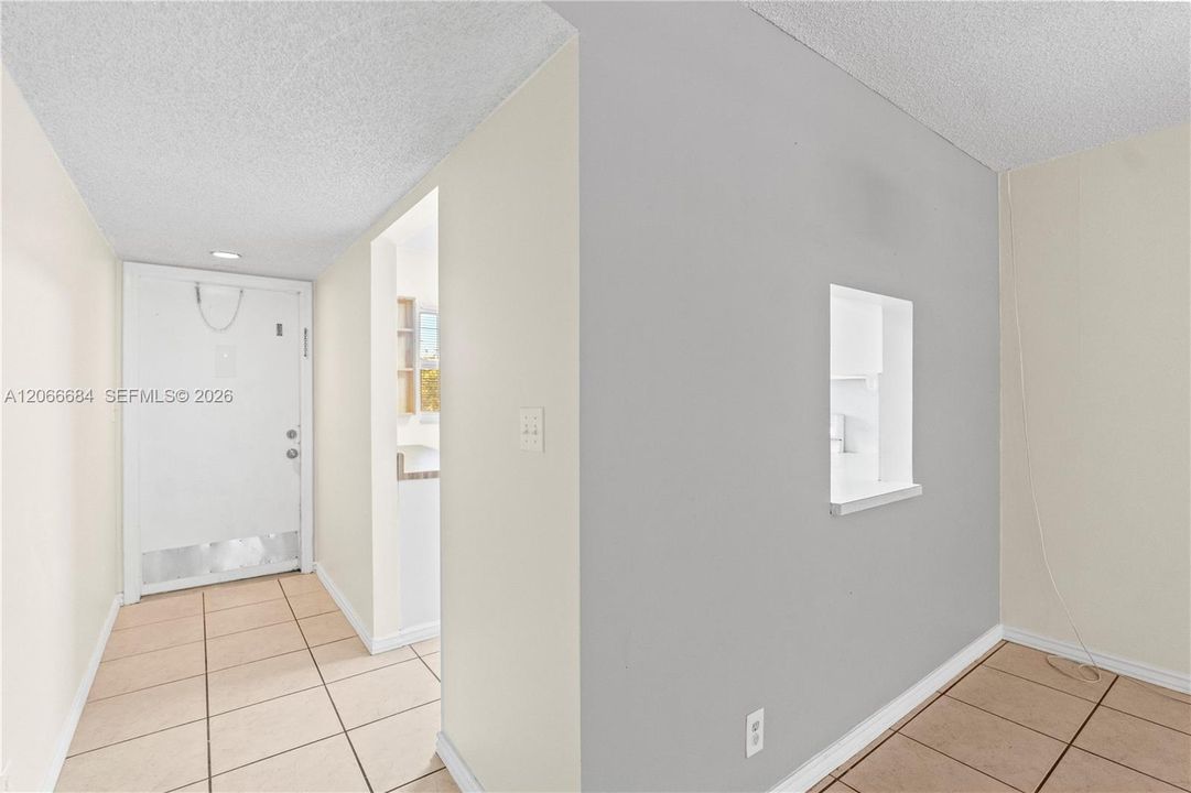 Interior Front Door View