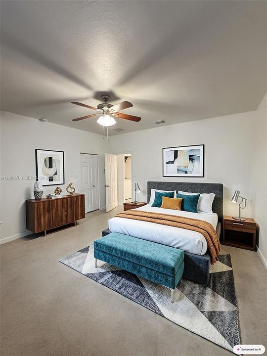 Master Bedroom view 1