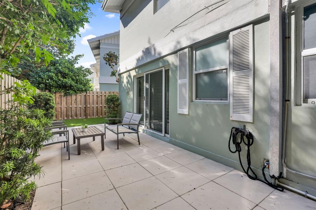 Back patio
