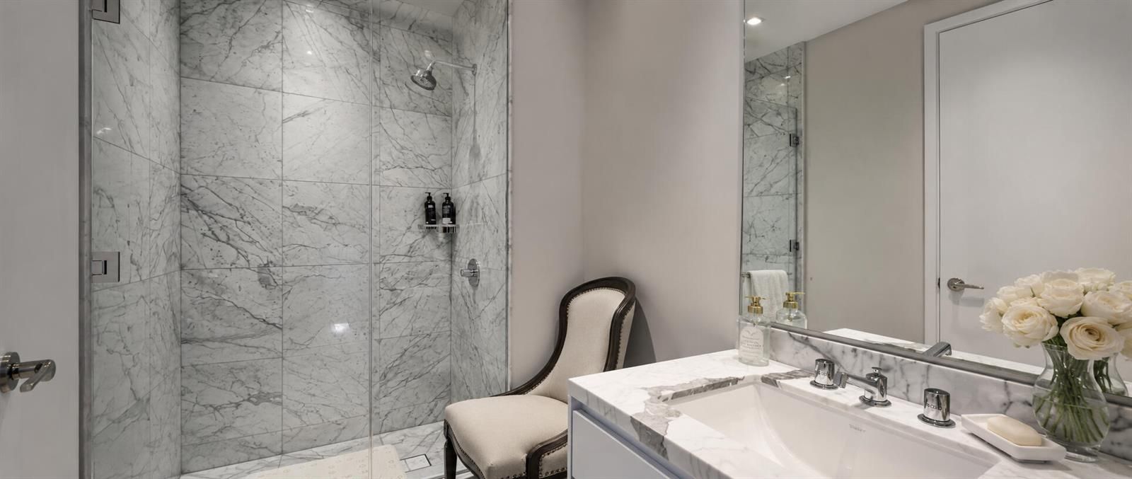 Third Bath Luxury Marble Bathroom Retrea