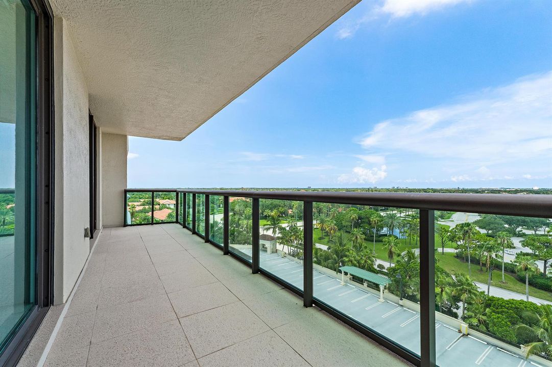 Balcony with Green Views