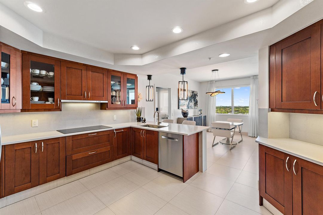 Kitchen with Access to Dining