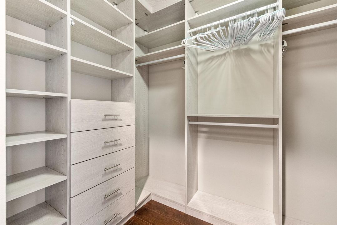 Primary bedroom closet