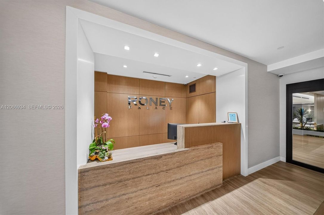 24 hour attended lobby