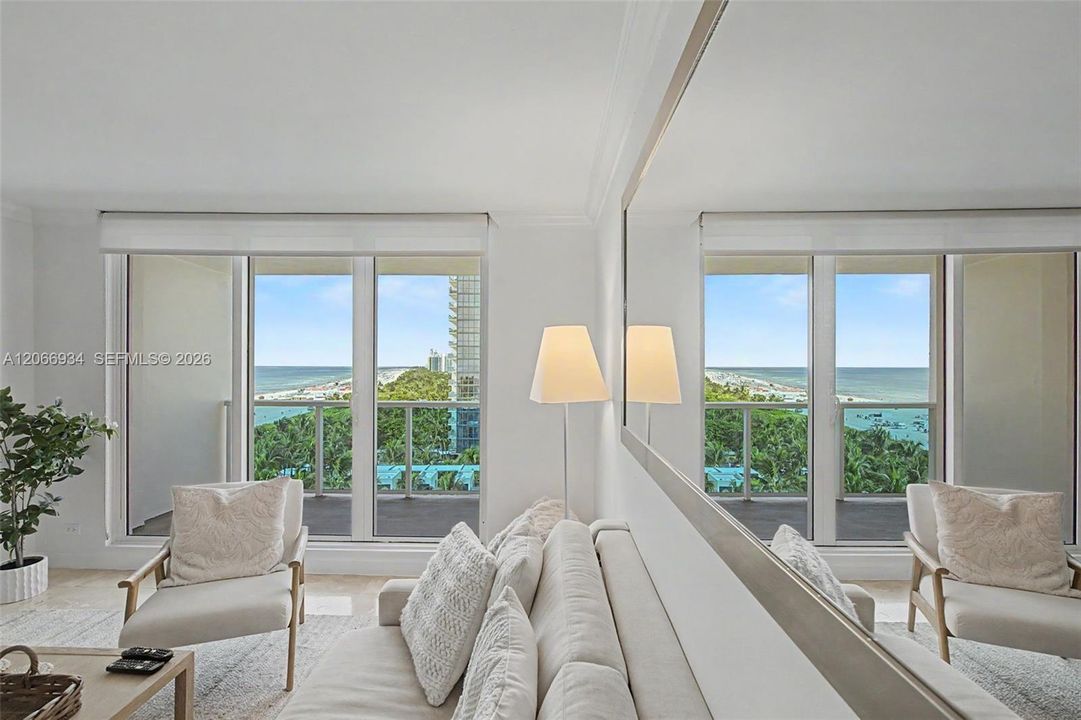 Oceanfront selections in your living room.