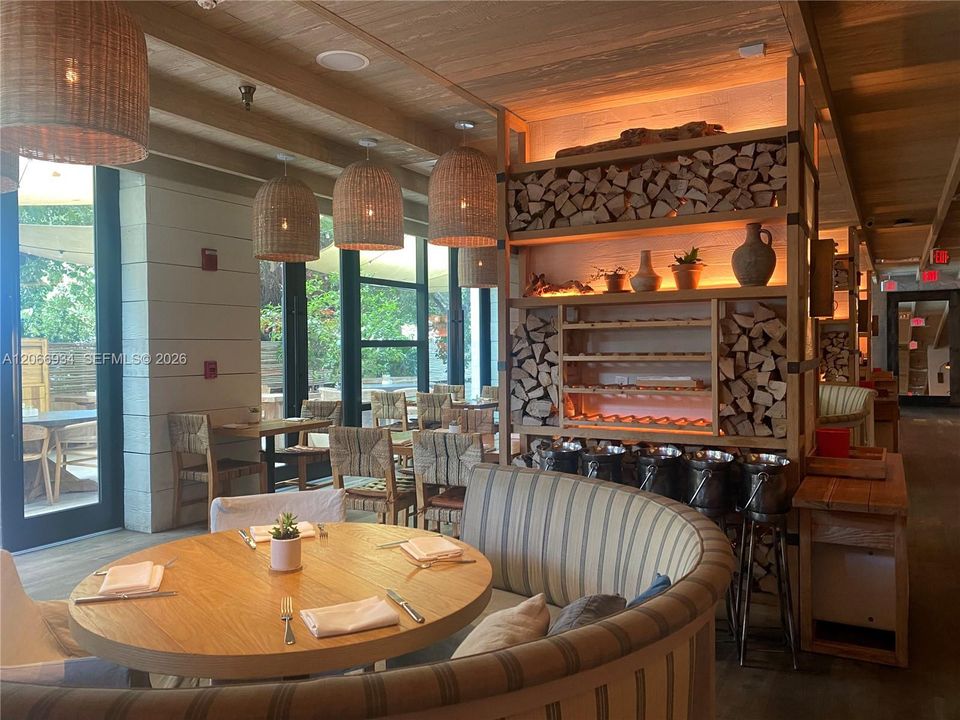 Aviv Restaurant on property