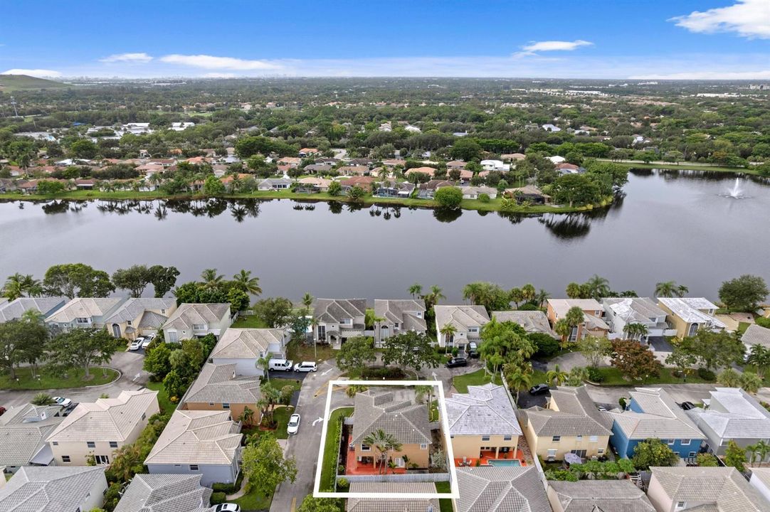 Aerial Neighborhood View