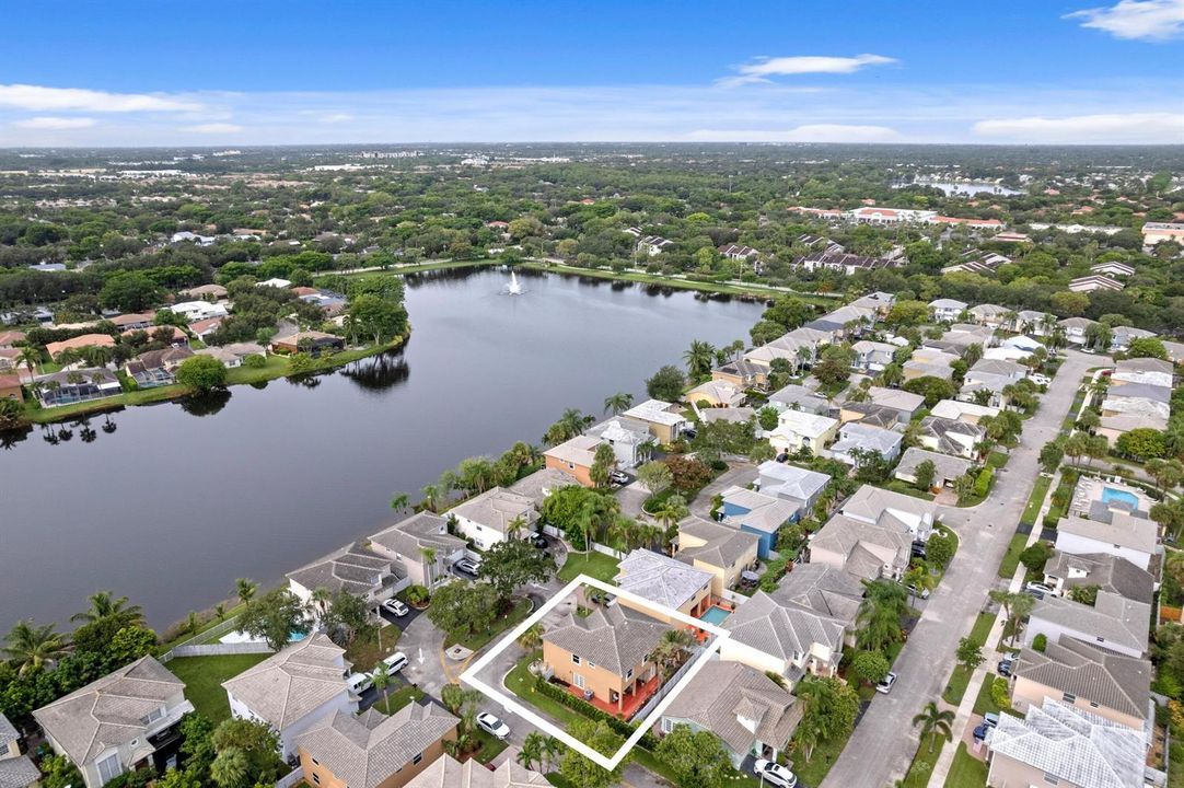 Aerial Neighborhood View