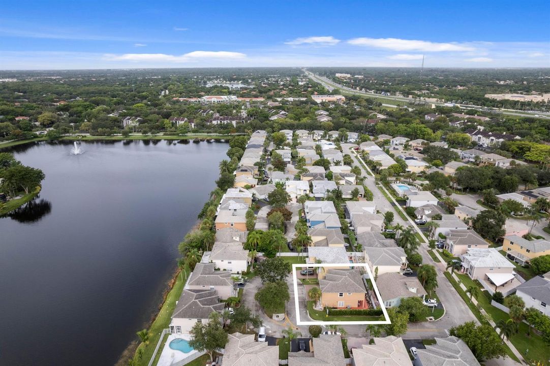 Aerial Neighborhood View