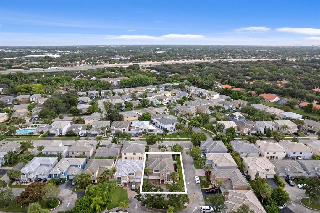 Aerial Neighborhood View