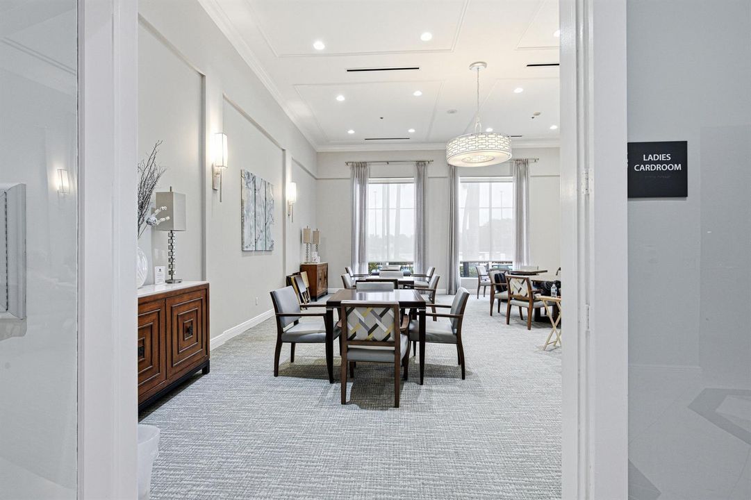 Clubhouse-Ladies Card Room