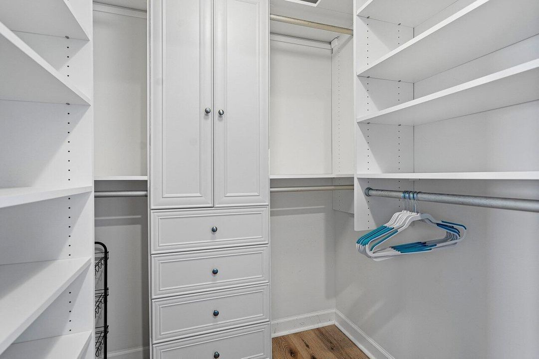 His Walk-In Closet