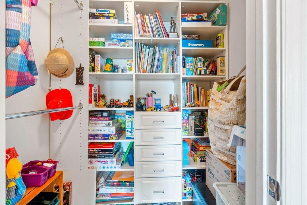 built in closets