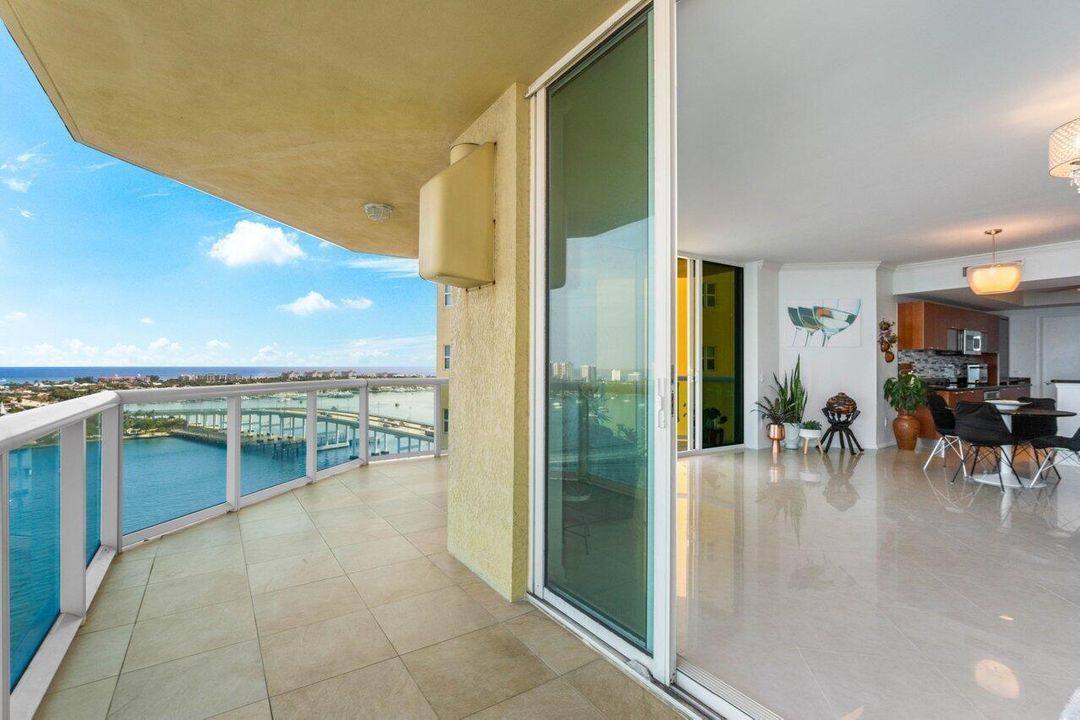 largest balcony floorplan