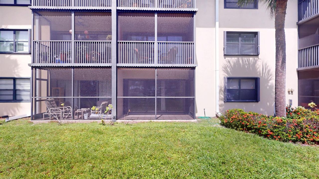Screened porch