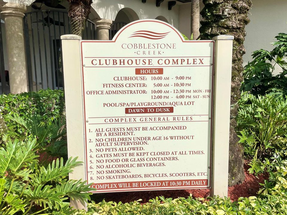 CLUBHOUSE COMPLEX