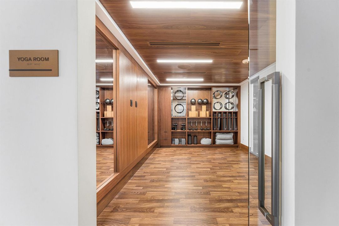 Yoga room