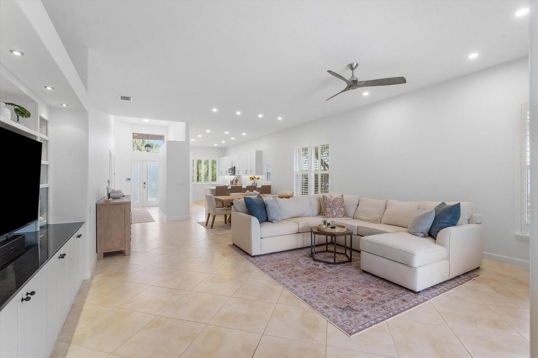open living space