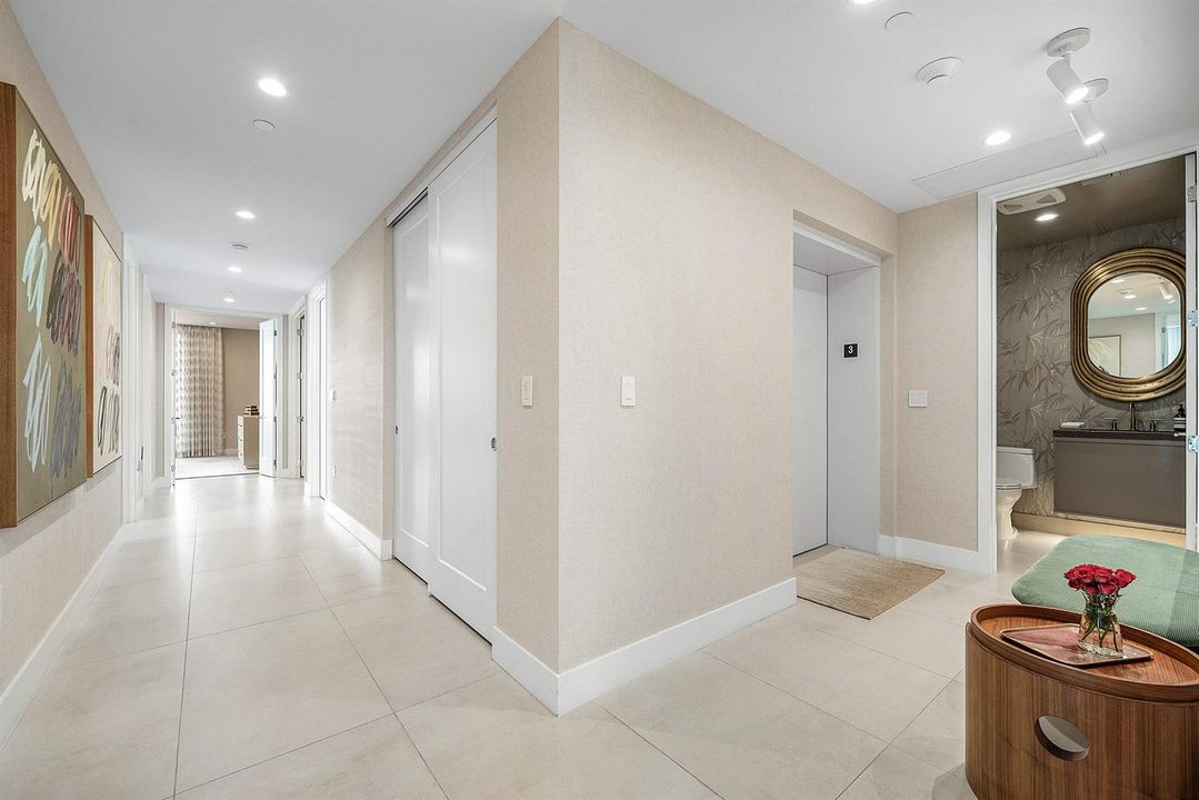 Private Elevator Entry