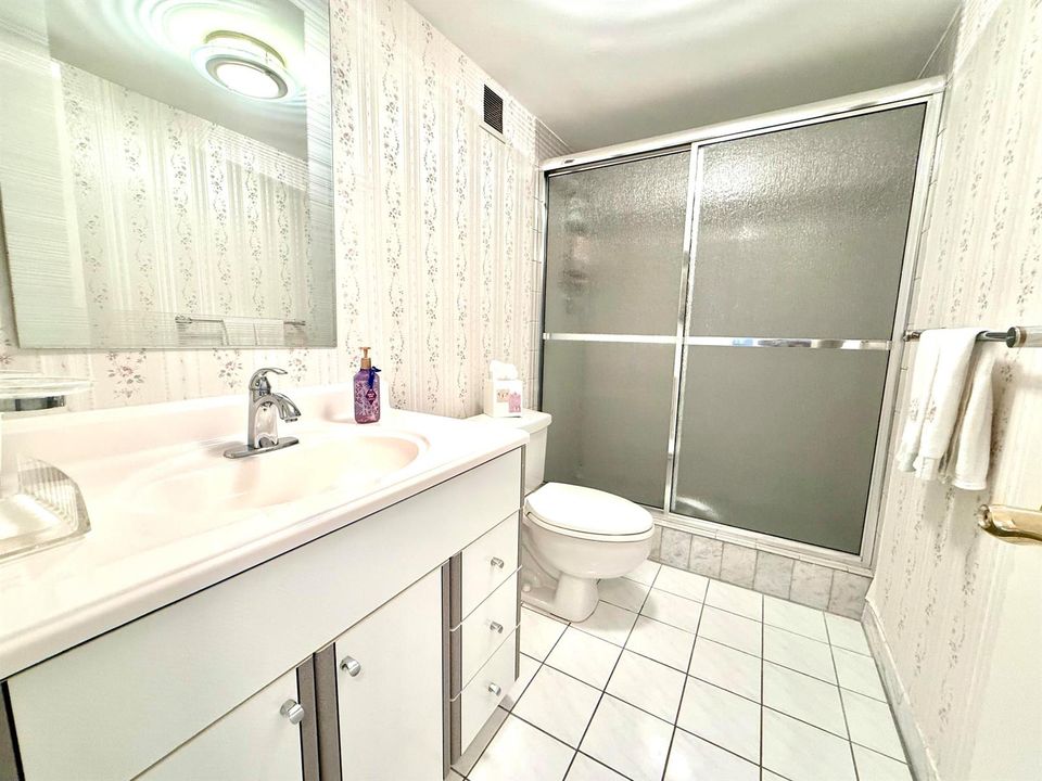 2nd bathroom with shower