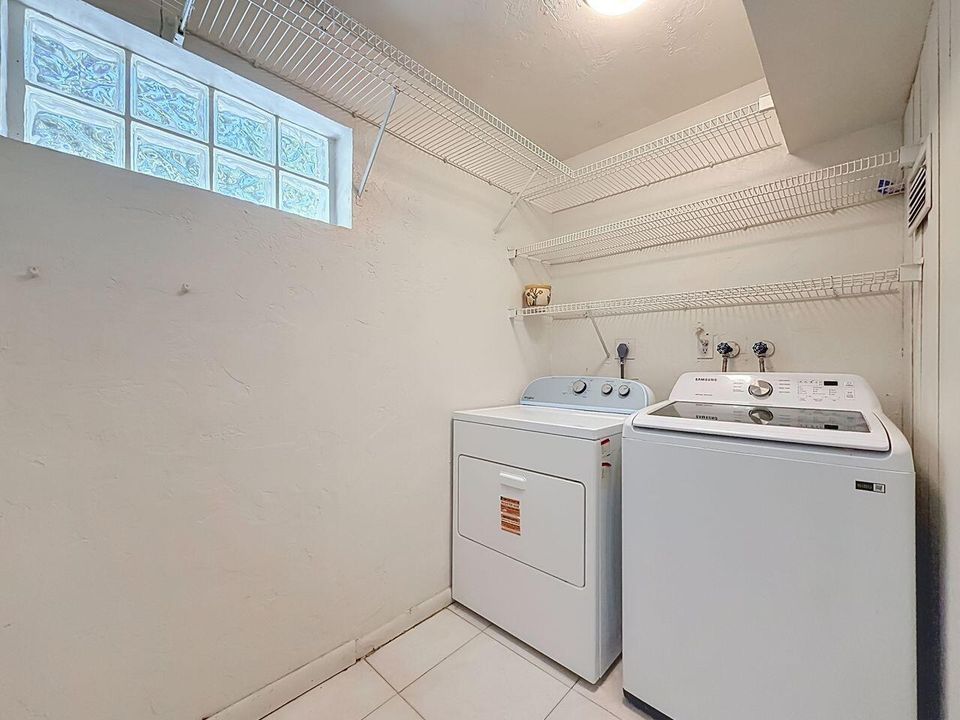 East unit Laundry room