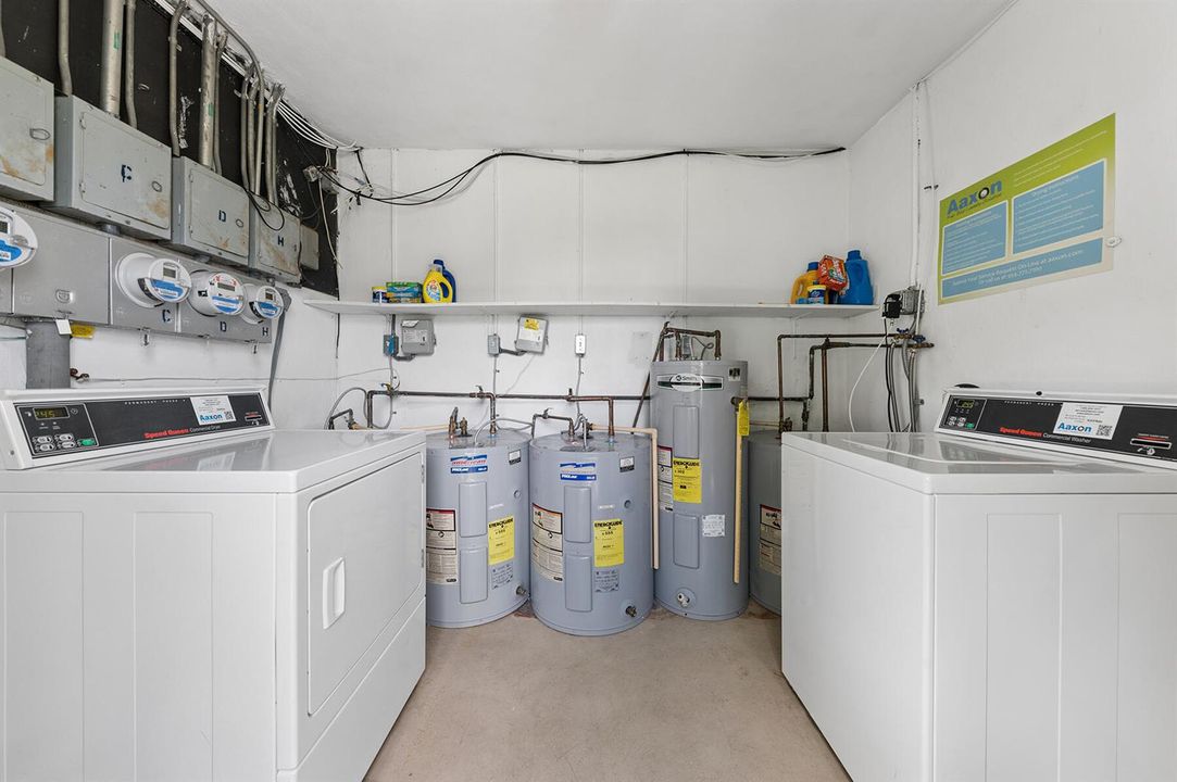 Shared Laundry Room
