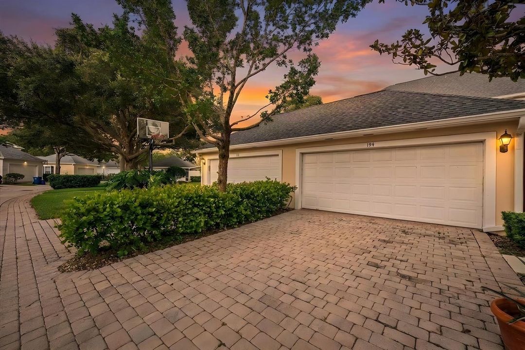 Private Garage and Driveway