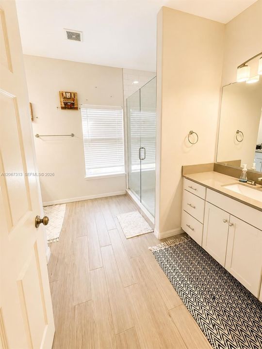 Master bathroom