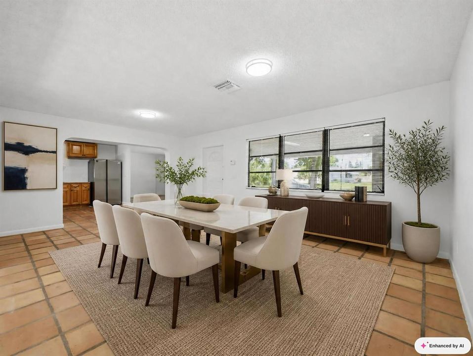 Dining Staged