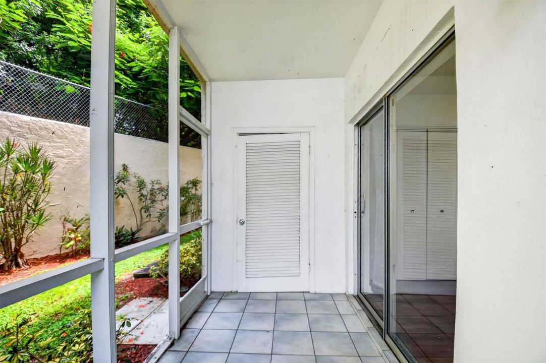 Porch Storage