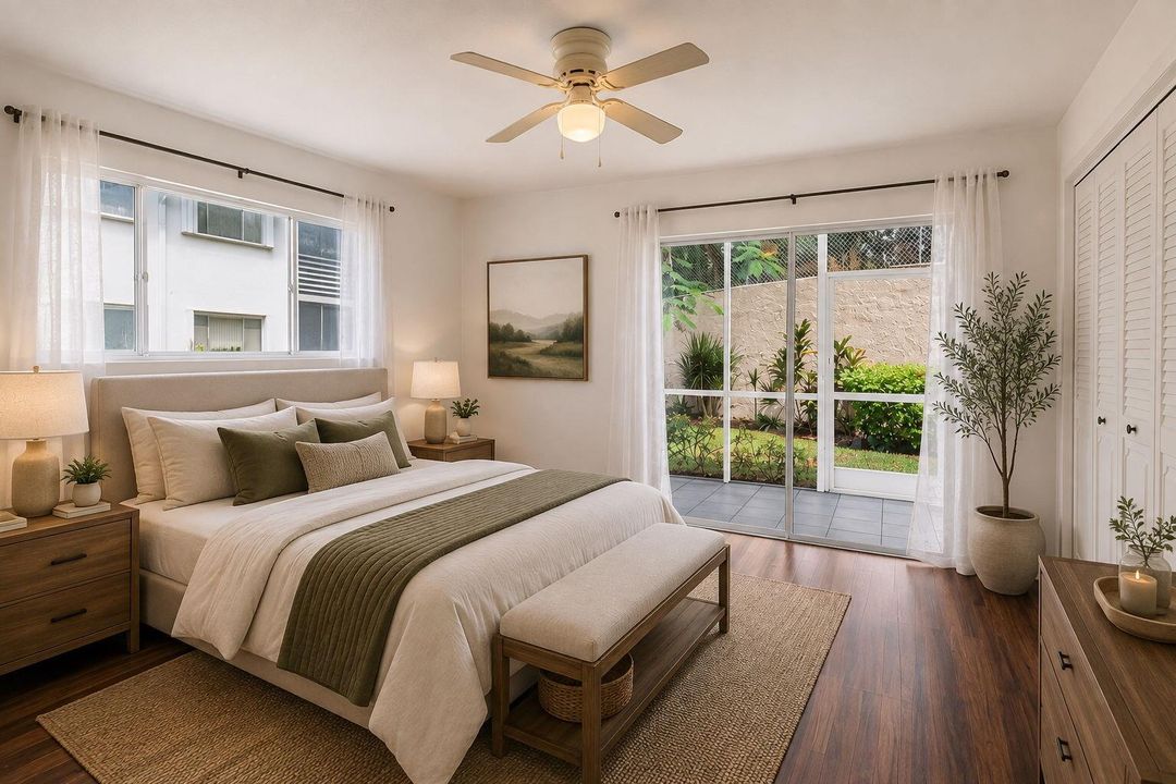 Bedroom - Virtually Staged