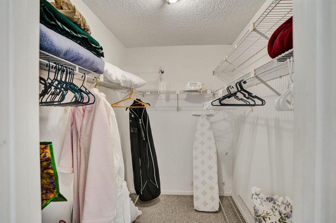 Huge Walk in Closet
