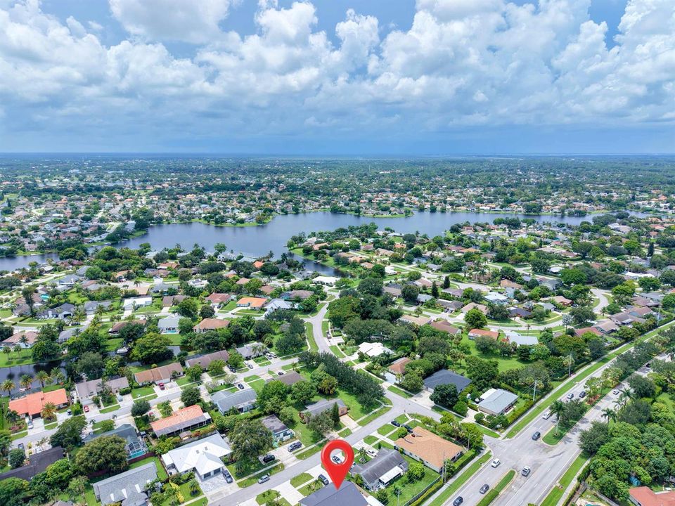 Panoramic to West