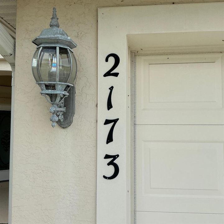 address numbers