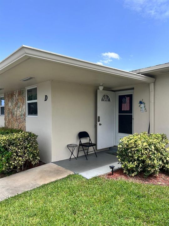 front of home