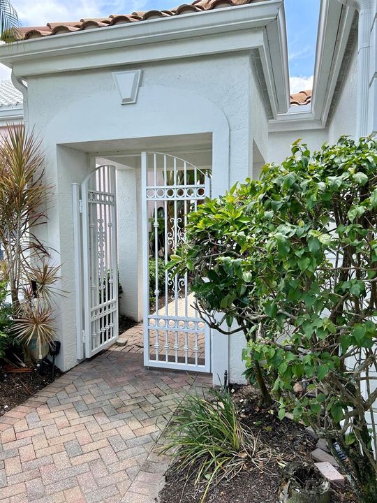 Front gate