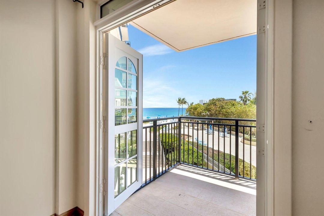To balcony